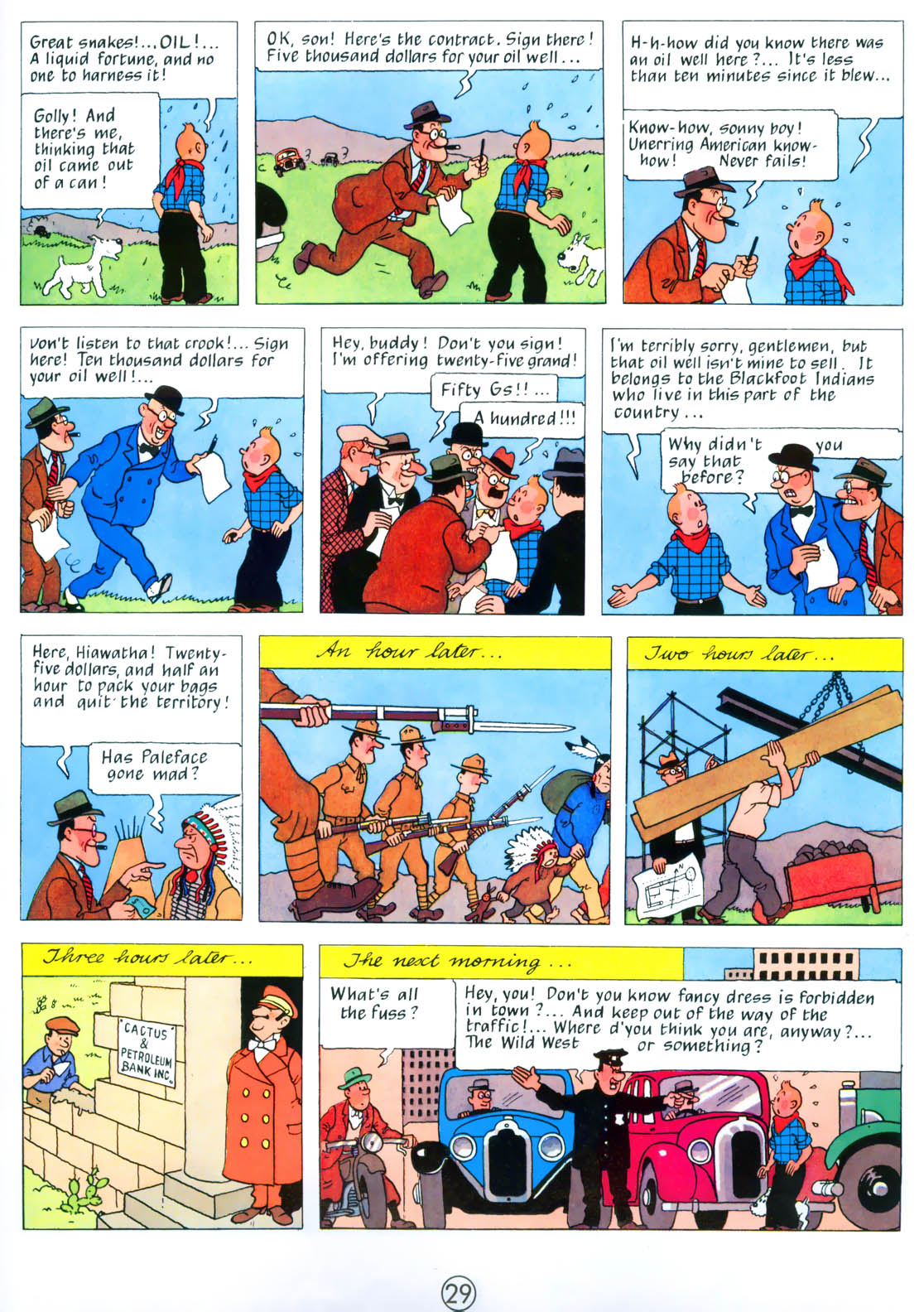 Tintin in America 29
